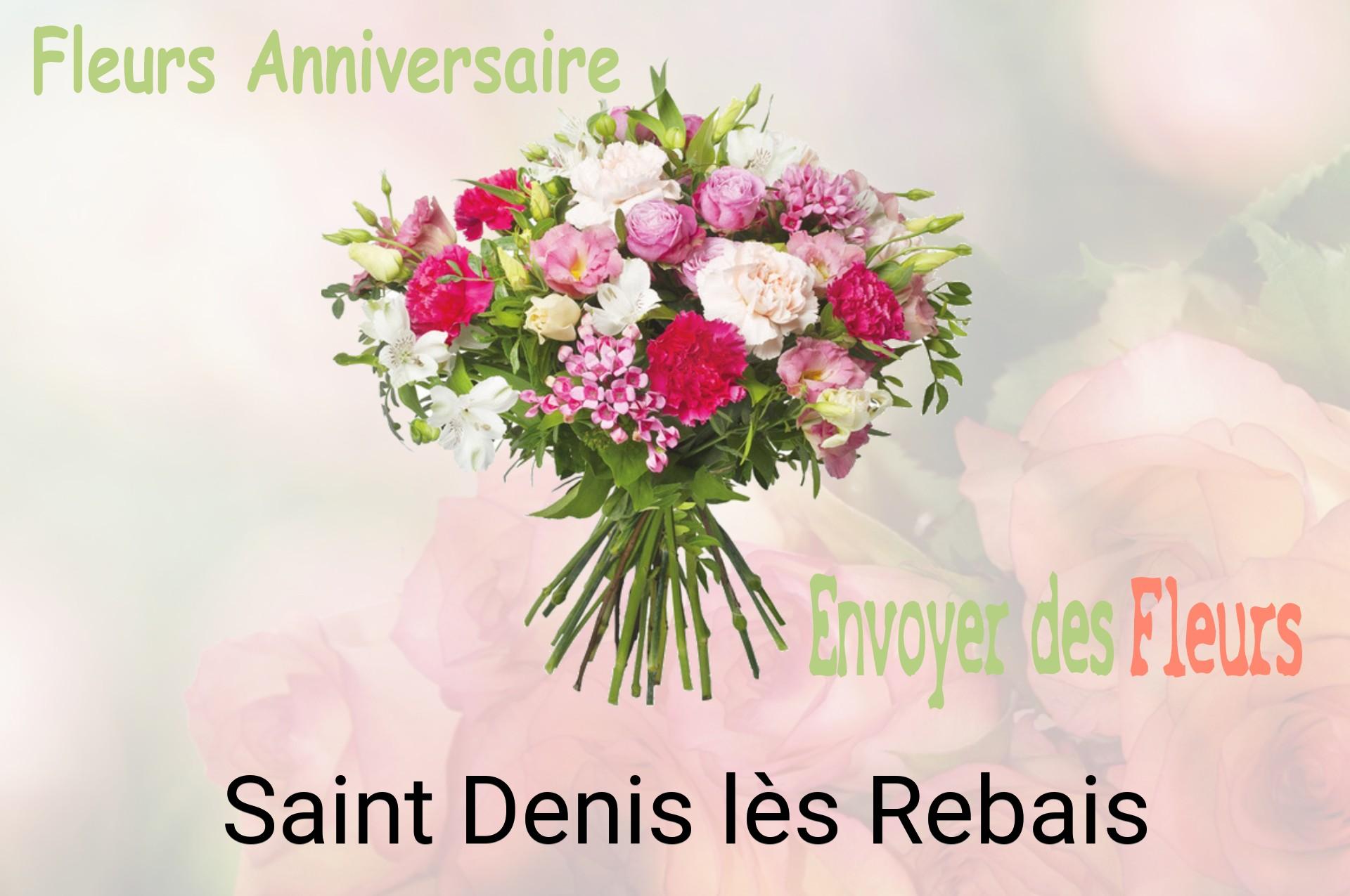 Bouquet de fleurs d’anniversaire livré à Saint-Denis-lès-Rebais